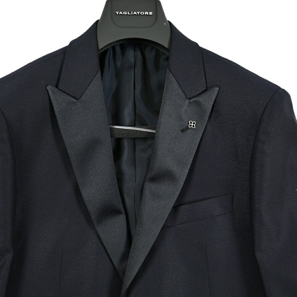 25SS TAGLIATORE ヴァージウール 1Bシングルタキシードスーツ(3ピース)｜GUARDAROBA MILANO OFFICIAL STORE