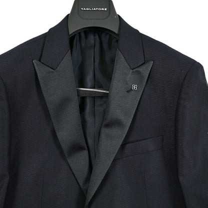 25SS TAGLIATORE ヴァージウール 1Bシングルタキシードスーツ(3ピース)｜GUARDAROBA MILANO OFFICIAL STORE