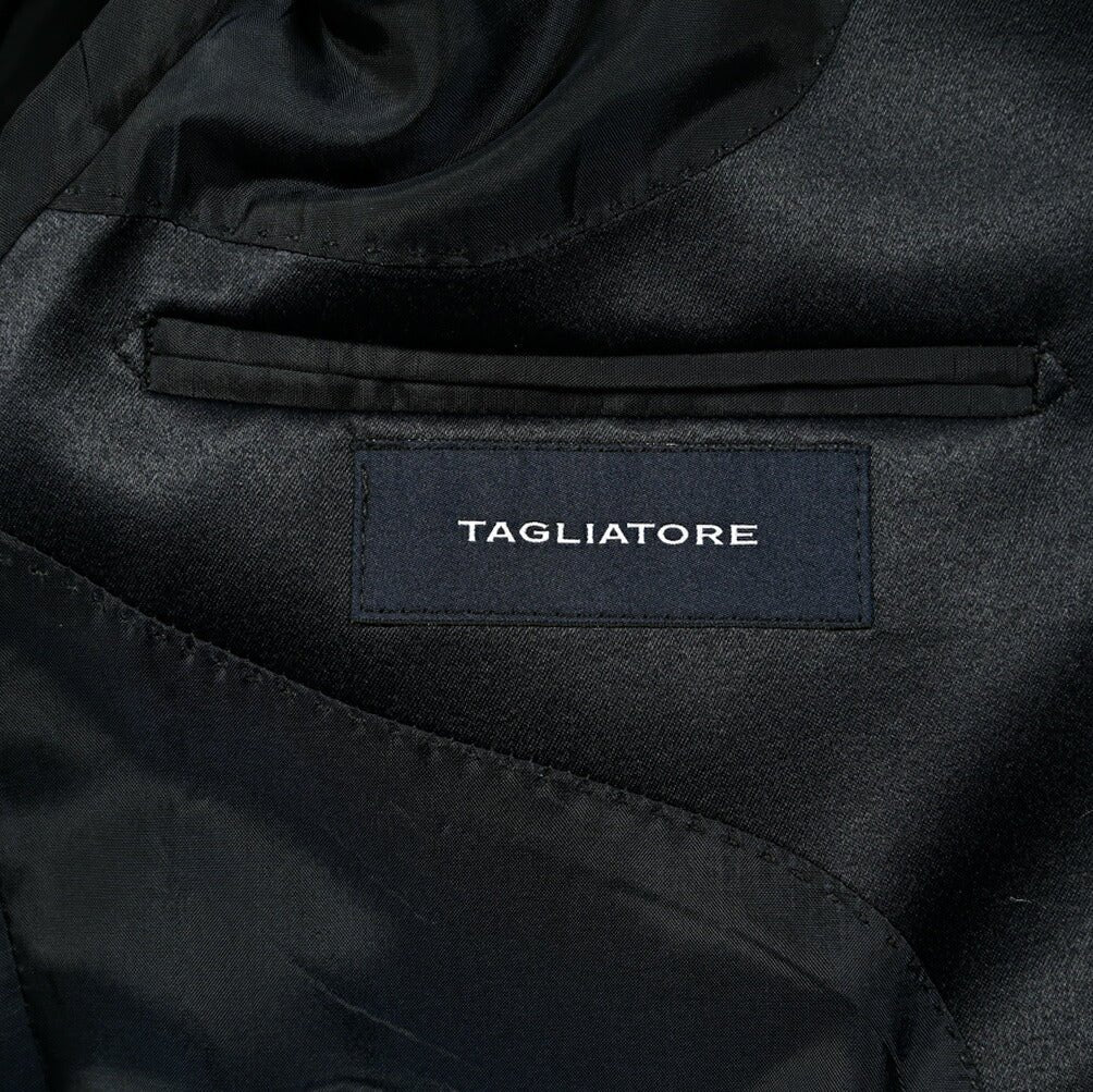 25SS TAGLIATORE ヴァージウール 1Bシングルタキシードスーツ(3ピース)｜GUARDAROBA MILANO OFFICIAL STORE