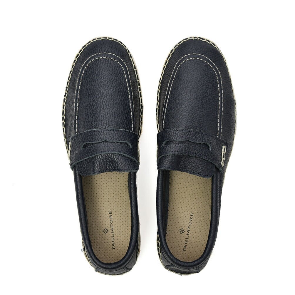 25SS TAGLIATORE スエードレザー コインローファー(エスパドリーユ型)｜416435｜GUARDAROBA MILANO OFFICIAL STORE