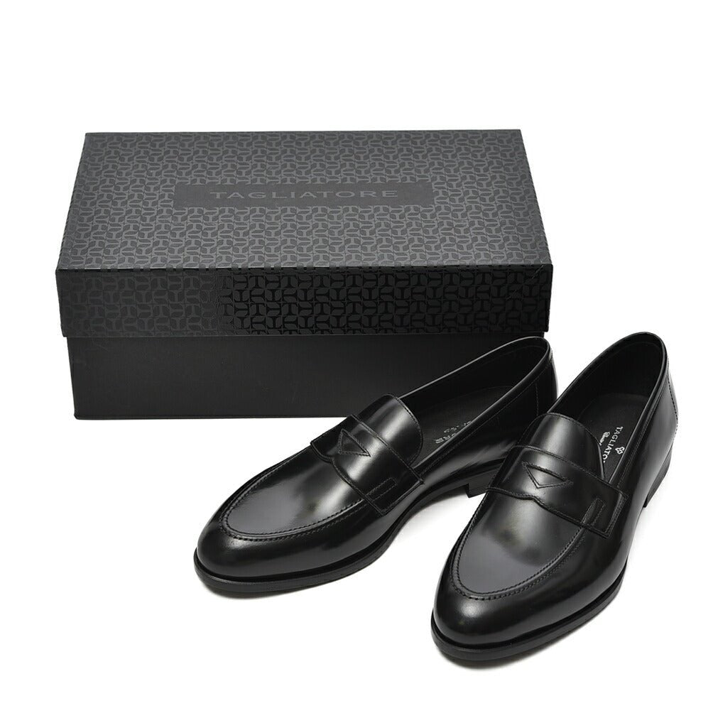 25SS TAGLIATORE コインローファー スリッポン ローカット モカシン シューズ カーフレザー｜416427｜GUARDAROBA MILANO OFFICIAL STORE