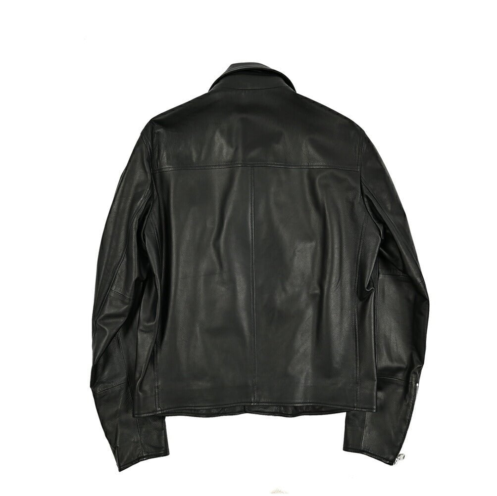 25SS TAGLIATORE ラムレザー ダブルライダースジャケット｜GUARDAROBA MILANO OFFICIAL STORE