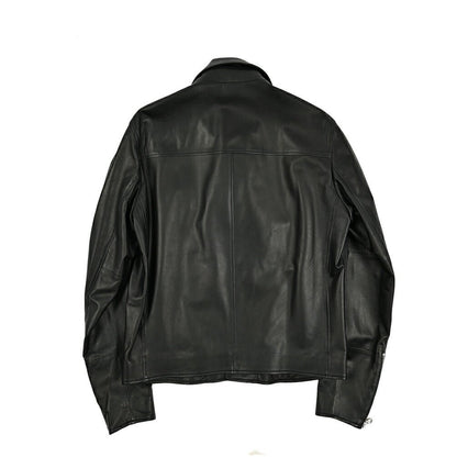 25SS TAGLIATORE ラムレザー ダブルライダースジャケット｜GUARDAROBA MILANO OFFICIAL STORE