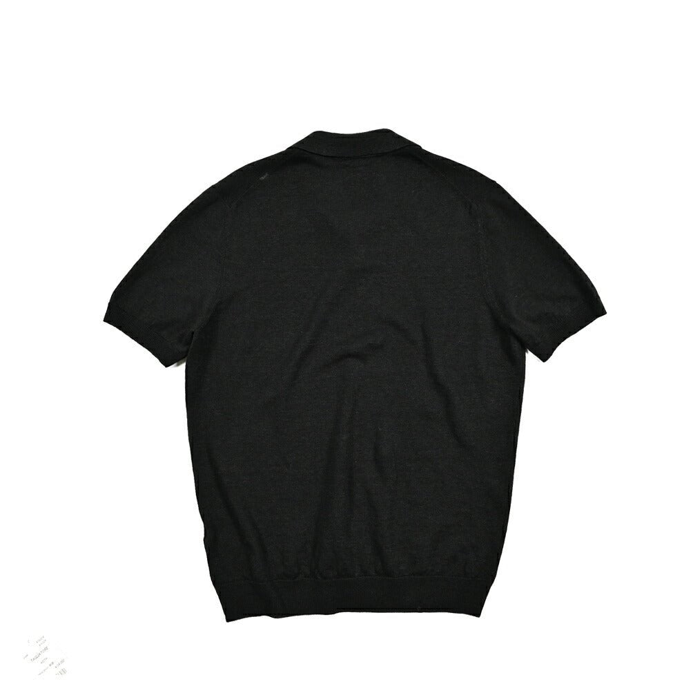 25SS TAGLIATORE リネンコットン 半袖ニットスキッパーポロシャツ｜416324｜GUARDAROBA MILANO OFFICIAL STORE