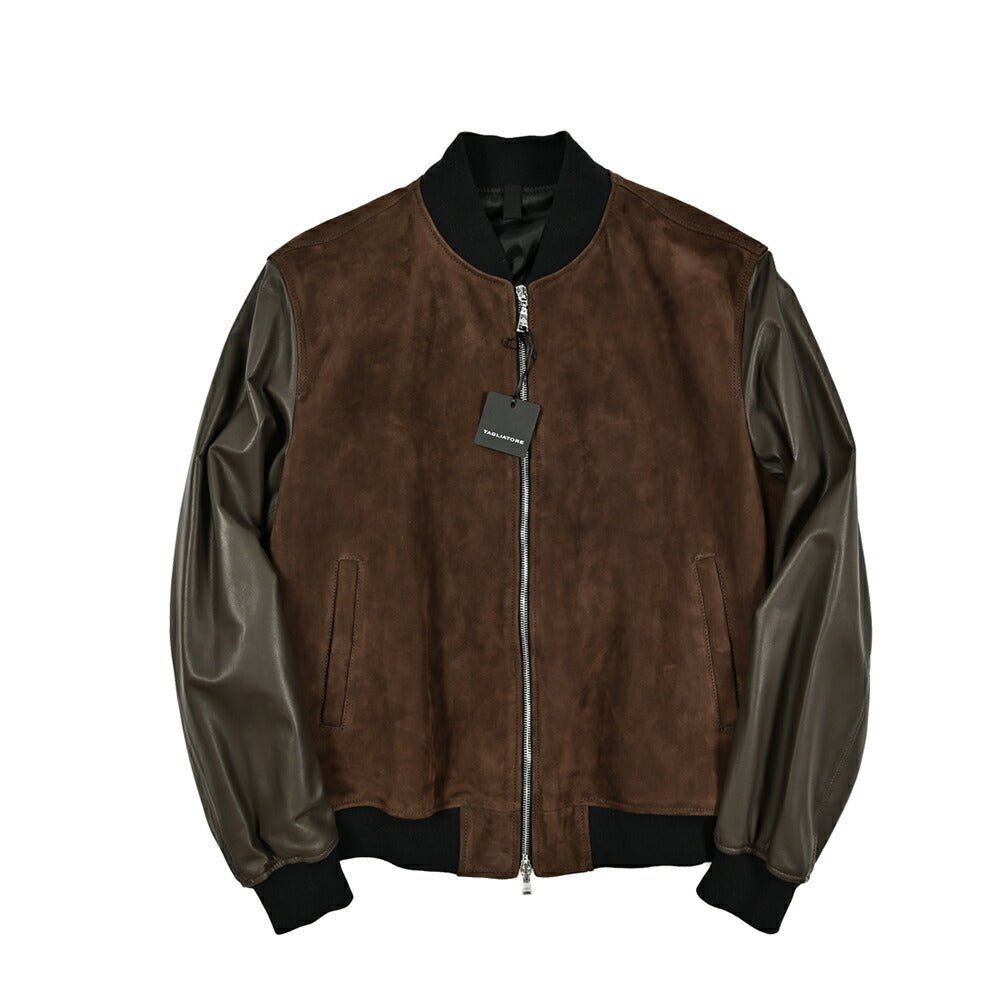 25SS TAGLIATORE スエードレザー ボンバージャケット｜GUARDAROBA MILANO OFFICIAL STORE