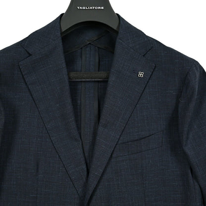 25SS TAGLIATORE ストレッチウールリネン 2Bシングルテーラードスーツ｜GUARDAROBA MILANO OFFICIAL STORE