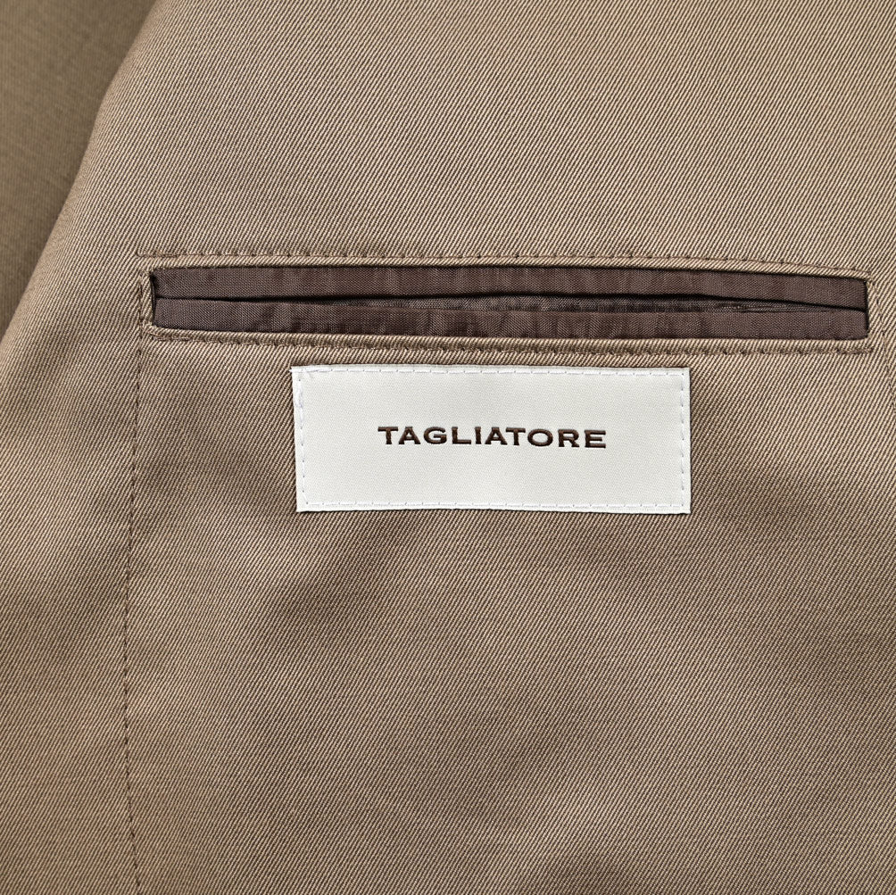 25SS TAGLIATORE ウールコットン 2Bシングルテーラードスーツ｜GUARDAROBA MILANO OFFICIAL STORE