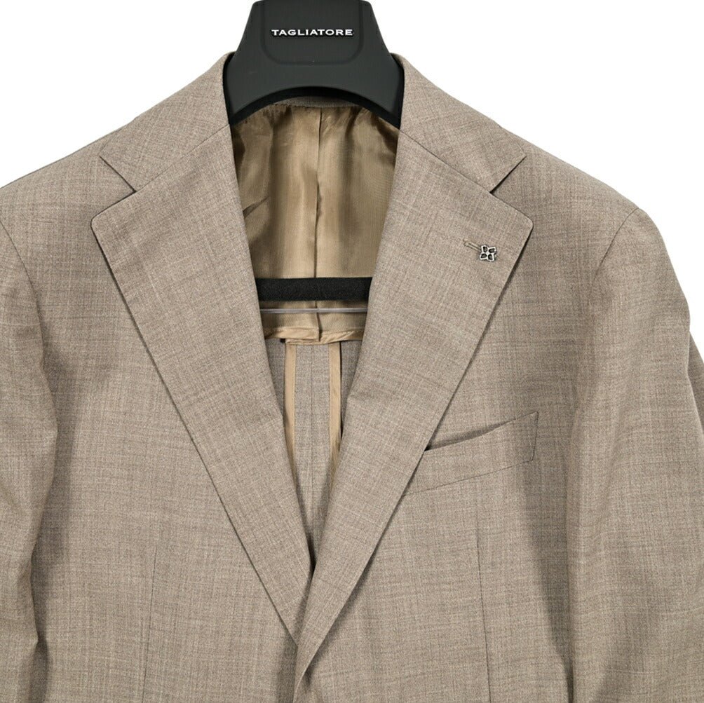 25SS TAGLIATORE ウールシルク 2Bシングルテーラードスーツ｜GUARDAROBA MILANO OFFICIAL STORE