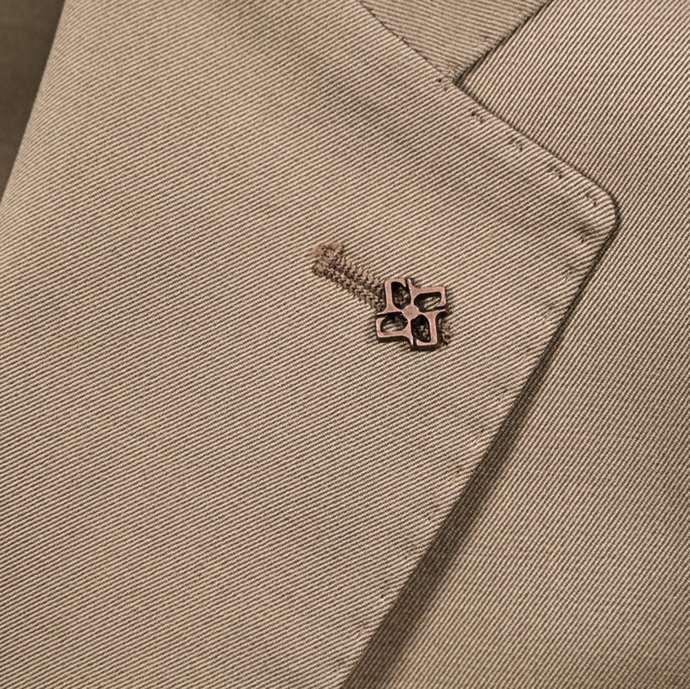 25SS TAGLIATORE ウールコットン 2Bシングルテーラードスーツ｜GUARDAROBA MILANO OFFICIAL STORE