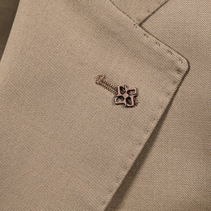 25SS TAGLIATORE ウールコットン 2Bシングルテーラードスーツ｜GUARDAROBA MILANO OFFICIAL STORE