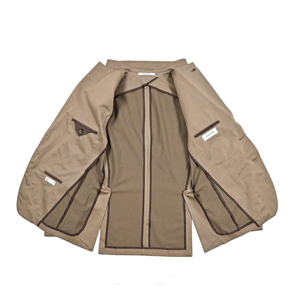 25SS TAGLIATORE ウールコットン 2Bシングルテーラードスーツ｜GUARDAROBA MILANO OFFICIAL STORE