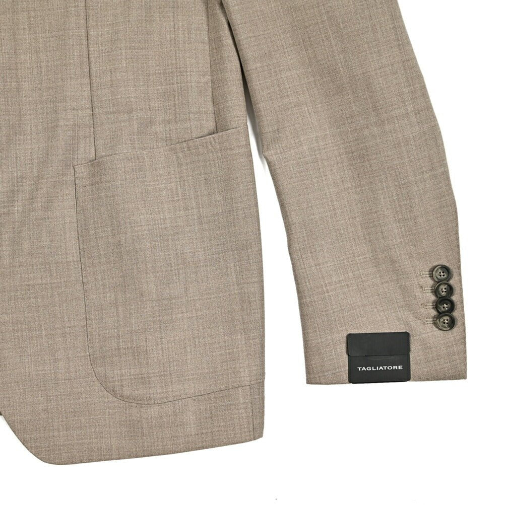 25SS TAGLIATORE ウールシルク 2Bシングルテーラードスーツ｜GUARDAROBA MILANO OFFICIAL STORE