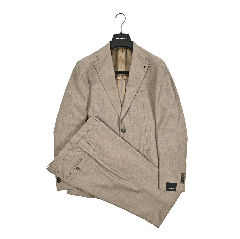 25SS TAGLIATORE ウールシルク 2Bシングルテーラードスーツ｜GUARDAROBA MILANO OFFICIAL STORE