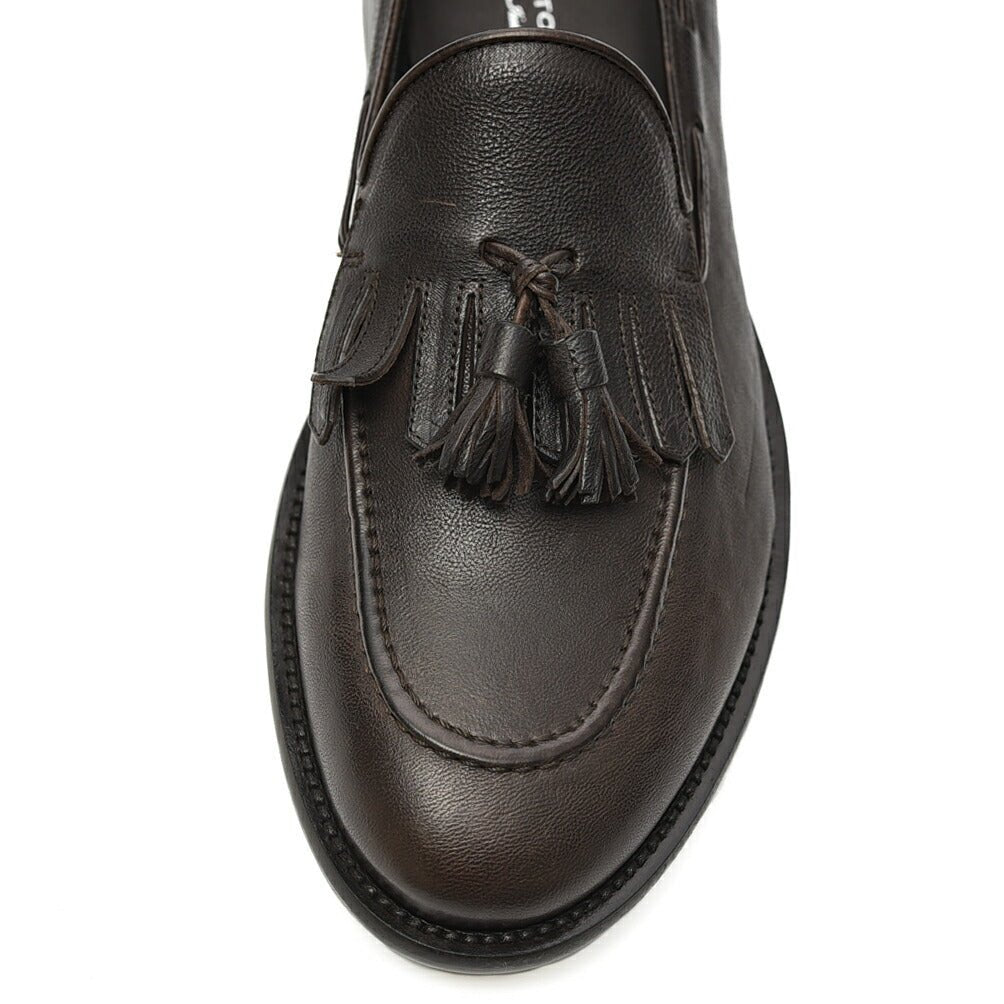 25SS TAGLIATORE カーフレザー タッセルローファー｜416426｜GUARDAROBA MILANO OFFICIAL STORE