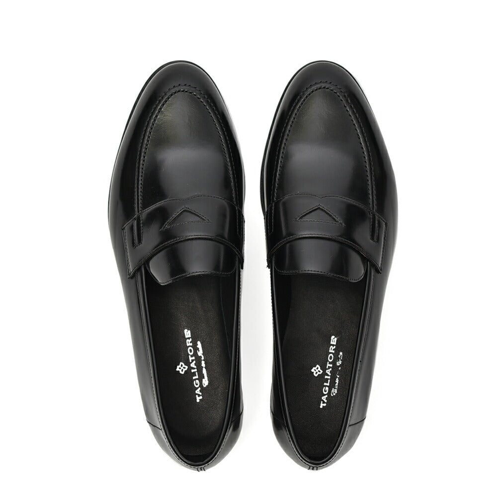 25SS TAGLIATORE コインローファー スリッポン ローカット モカシン シューズ カーフレザー｜416427｜GUARDAROBA MILANO OFFICIAL STORE