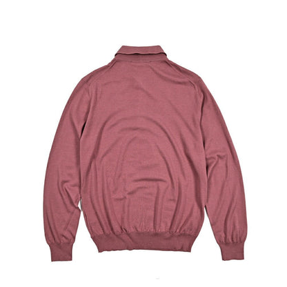 25SS TAGLIATORE シルクコットン 長袖ニットポロシャツ｜GUARDAROBA MILANO OFFICIAL STORE