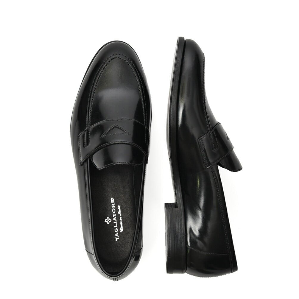 25SS TAGLIATORE コインローファー スリッポン ローカット モカシン シューズ カーフレザー｜416427｜GUARDAROBA MILANO OFFICIAL STORE