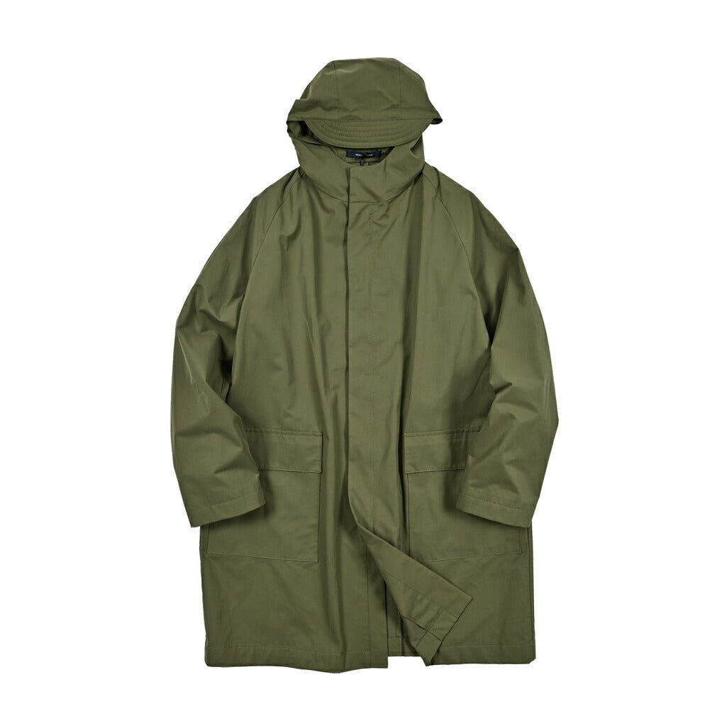 25SS TAGLIATORE コットンナイロン フード付きライトコート｜416191｜GUARDAROBA MILANO OFFICIAL STORE
