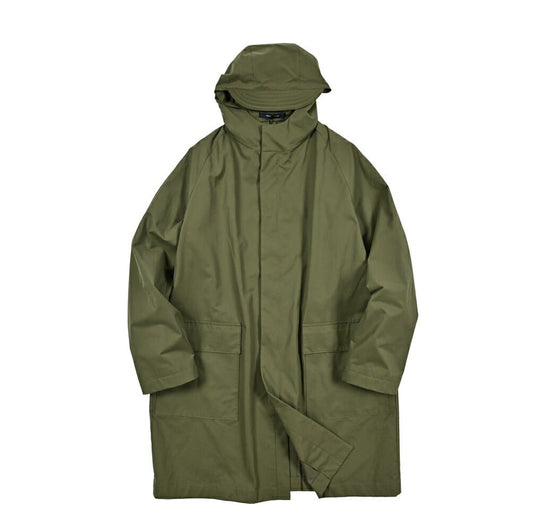 25SS TAGLIATORE コットンナイロン フード付きライトコート｜GUARDAROBA MILANO OFFICIAL STORE