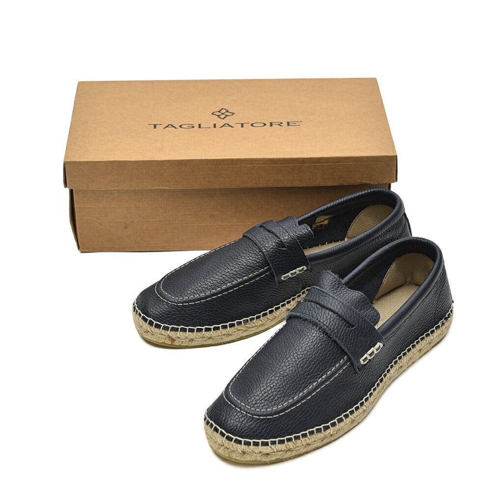 25SS TAGLIATORE スエードレザー コインローファー(エスパドリーユ型)｜416435｜GUARDAROBA MILANO OFFICIAL STORE