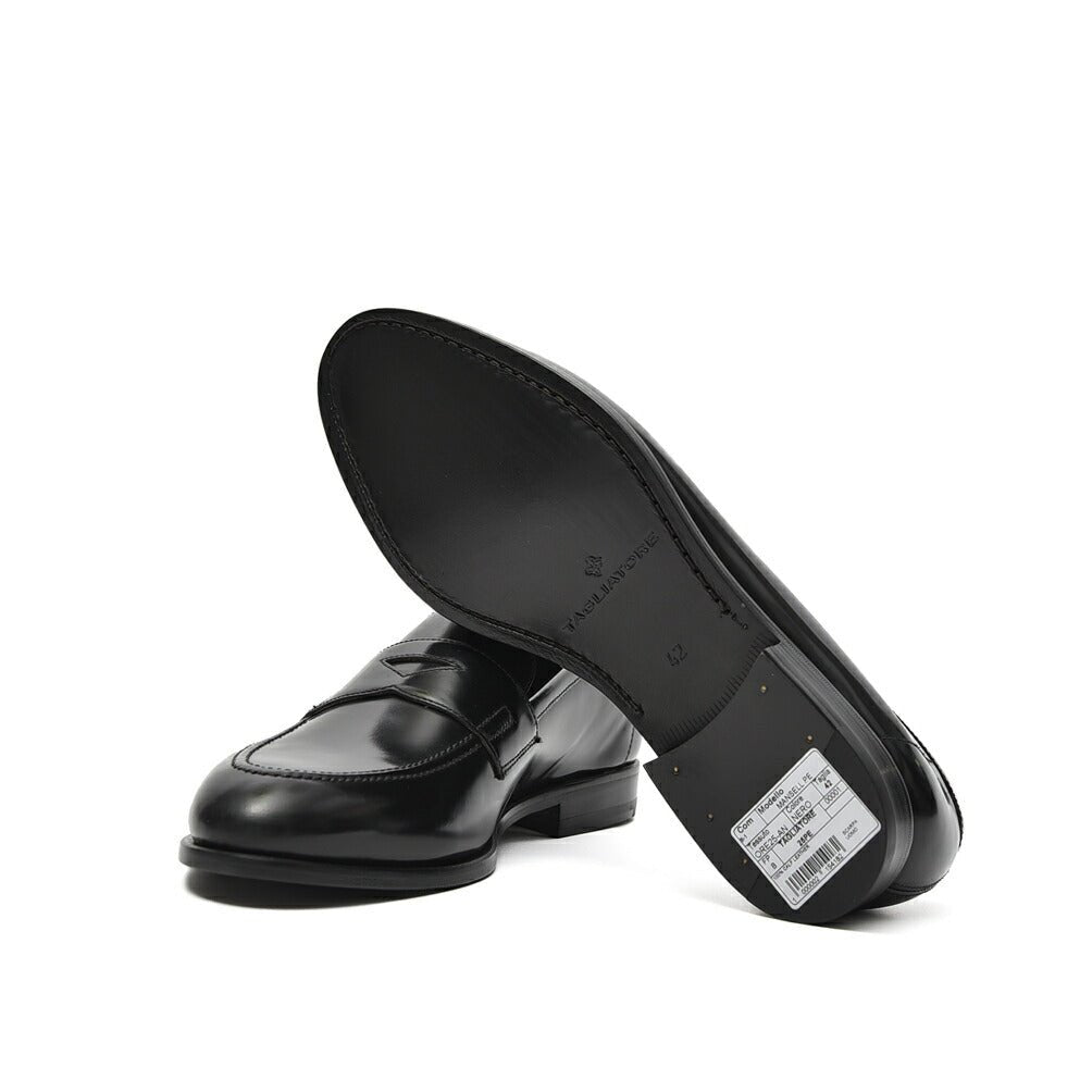 25SS TAGLIATORE コインローファー スリッポン ローカット モカシン シューズ カーフレザー｜416427｜GUARDAROBA MILANO OFFICIAL STORE