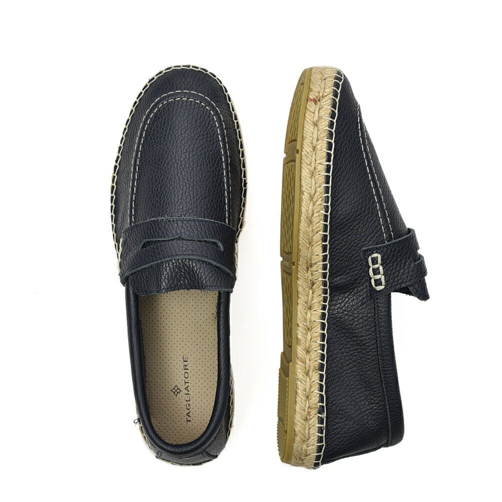 25SS TAGLIATORE スエードレザー コインローファー(エスパドリーユ型)｜416435｜GUARDAROBA MILANO OFFICIAL STORE