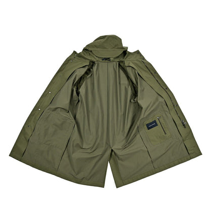 25SS TAGLIATORE コットンナイロン フード付きライトコート｜416191｜GUARDAROBA MILANO OFFICIAL STORE