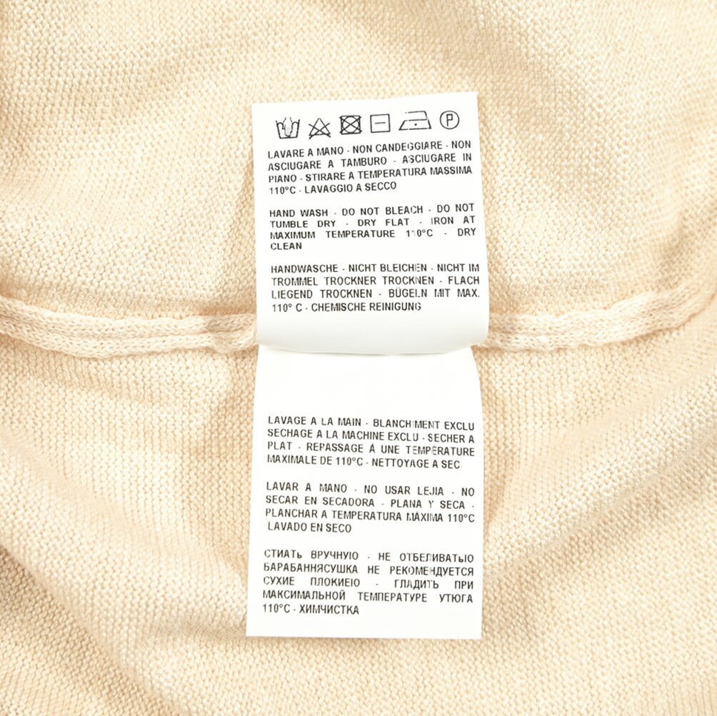 25SS TAGLIATORE リネンコットン 半袖ニットTシャツ｜416403｜GUARDAROBA MILANO OFFICIAL STORE