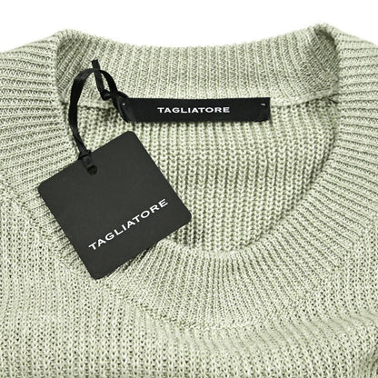 25SS TAGLIATORE リネンコットン 半袖ニットTシャツ｜416326｜GUARDAROBA MILANO OFFICIAL STORE