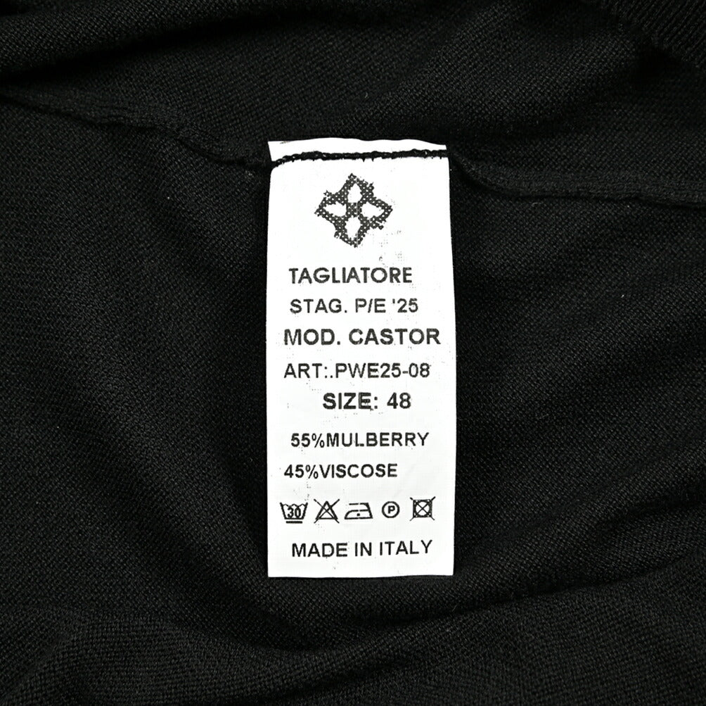 25SS TAGLIATORE シルクレーヨン Vネックニットカーディガン｜416328｜GUARDAROBA MILANO OFFICIAL STORE