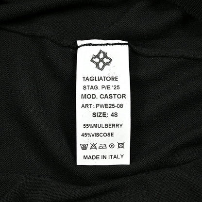 25SS TAGLIATORE シルクレーヨン Vネックニットカーディガン｜416328｜GUARDAROBA MILANO OFFICIAL STORE