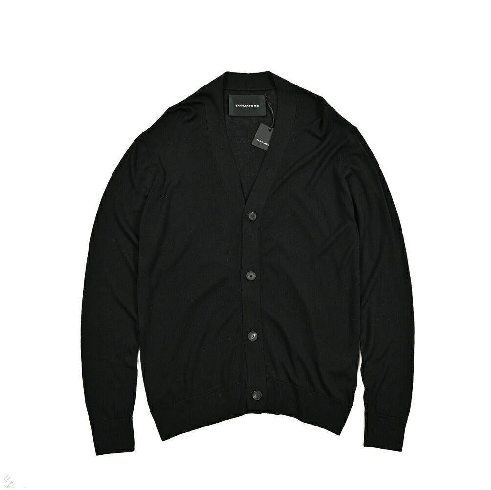 25SS TAGLIATORE シルクレーヨン Vネックニットカーディガン｜416328｜GUARDAROBA MILANO OFFICIAL STORE
