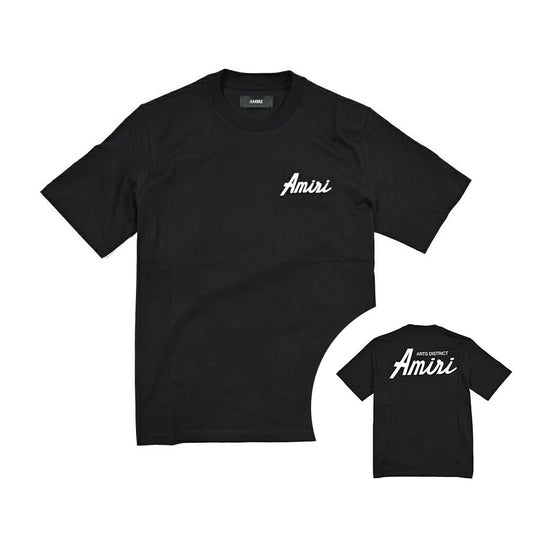 26 - 27AW AMIRI “CITY TEE” コットン100% 半袖ロゴTシャツ ブラック S | GUARDAROBA MILANO OFFICIAL STORE