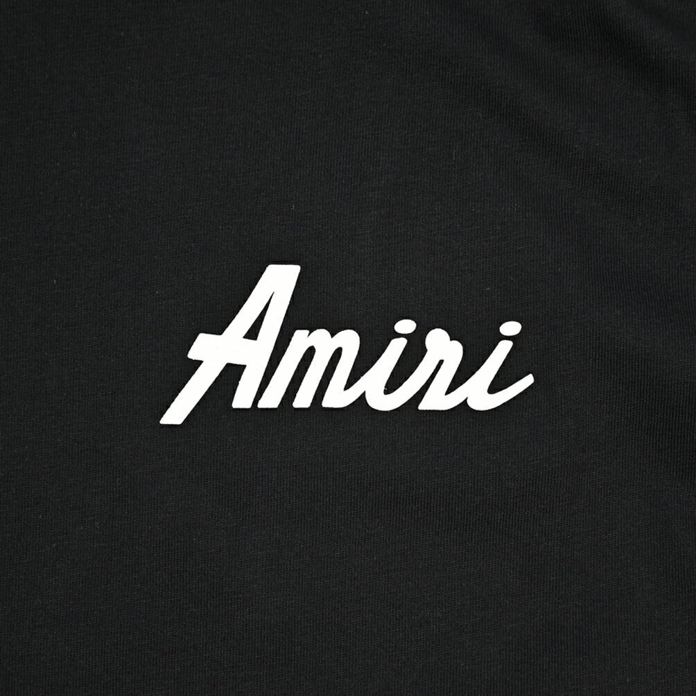 26 - 27AW AMIRI “CITY TEE” コットン100% 半袖ロゴTシャツ ブラック S | GUARDAROBA MILANO OFFICIAL STORE