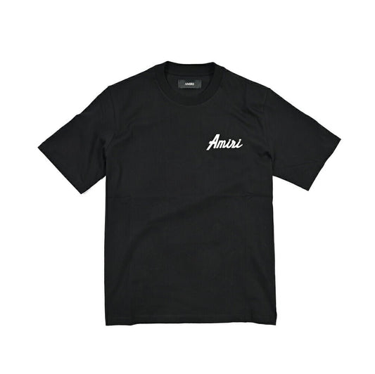 26 - 27AW AMIRI “CITY TEE” コットン100% 半袖ロゴTシャツ ブラック S | GUARDAROBA MILANO OFFICIAL STORE