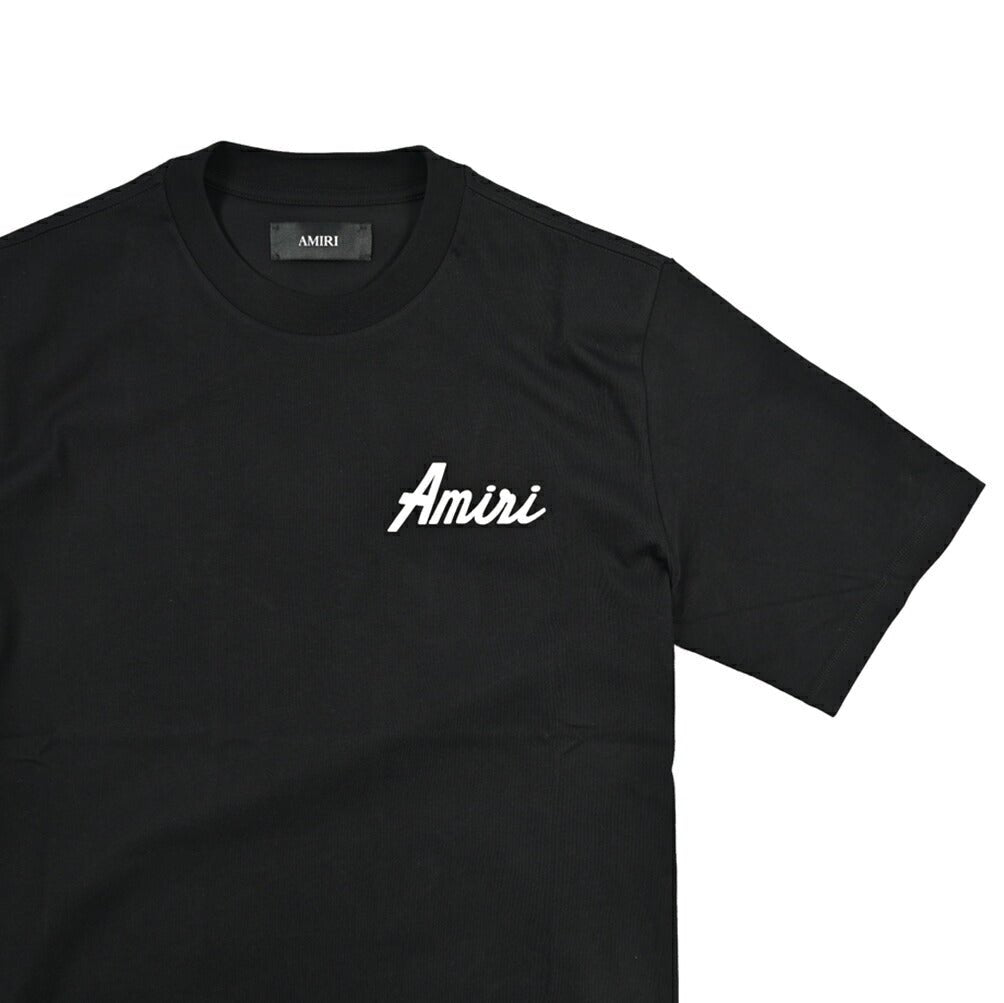 26 - 27AW AMIRI “CITY TEE” コットン100% 半袖ロゴTシャツ ブラック S | GUARDAROBA MILANO OFFICIAL STORE