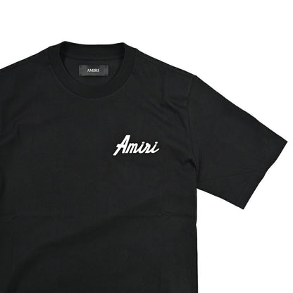 26 - 27AW AMIRI “CITY TEE” コットン100% 半袖ロゴTシャツ ブラック S | GUARDAROBA MILANO OFFICIAL STORE