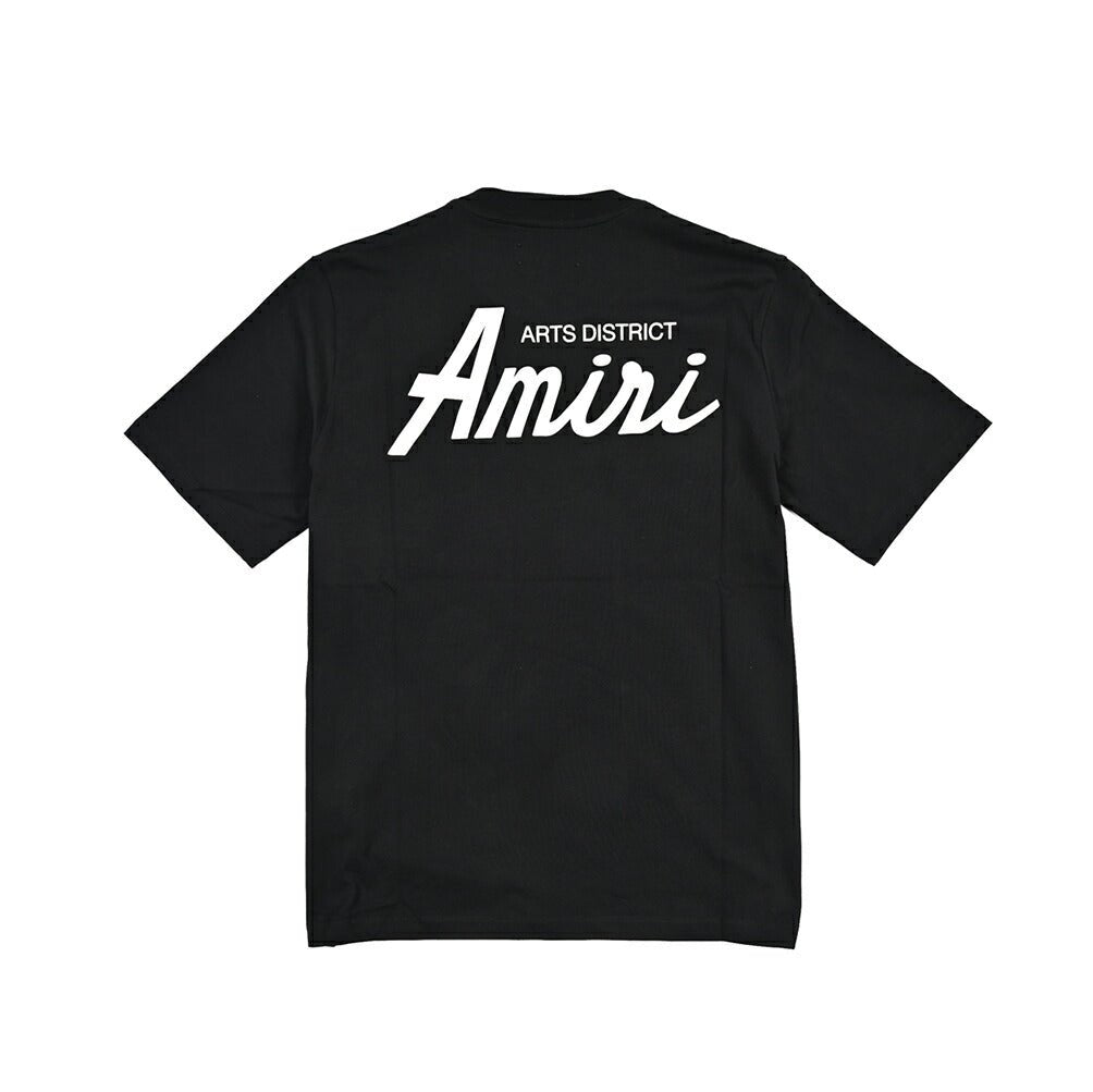 26 - 27AW AMIRI “CITY TEE” コットン100% 半袖ロゴTシャツ ブラック S | GUARDAROBA MILANO OFFICIAL STORE
