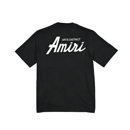 26 - 27AW AMIRI “CITY TEE” コットン100% 半袖ロゴTシャツ ブラック S | GUARDAROBA MILANO OFFICIAL STORE