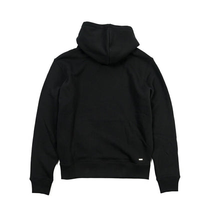 26 - 27AW AMIRI “CORE LOGO HOODIE” コットン100% スウェットロゴフーディー ブラック S | GUARDAROBA MILANO OFFICIAL STORE