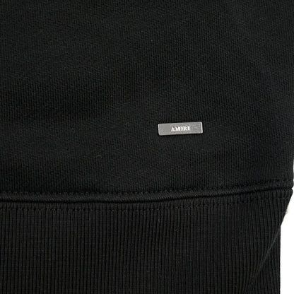 26 - 27AW AMIRI “MA CORE LOGO HOODIE” コットン100% スウェットロゴフーディー ブラック M | GUARDAROBA MILANO OFFICIAL STORE