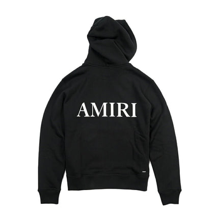 26 - 27AW AMIRI “MA CORE LOGO HOODIE” コットン100% スウェットロゴフーディー ブラック M | GUARDAROBA MILANO OFFICIAL STORE