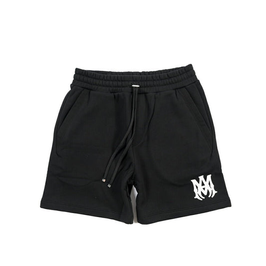 26 - 27AW AMIRI “MA CORE LOGO SHORT” コットン100% スウェットロゴショーツ ブラック S | GUARDAROBA MILANO OFFICIAL STORE