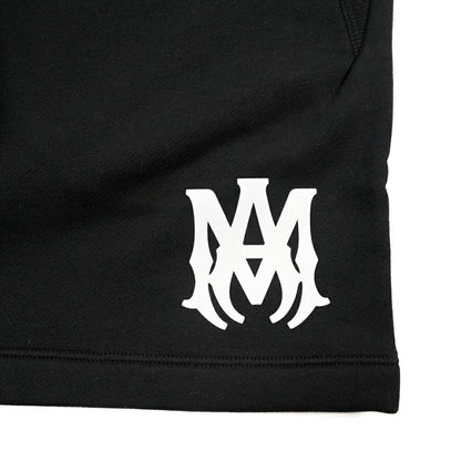 26 - 27AW AMIRI “MA CORE LOGO SHORT” コットン100% スウェットロゴショーツ ブラック S | GUARDAROBA MILANO OFFICIAL STORE