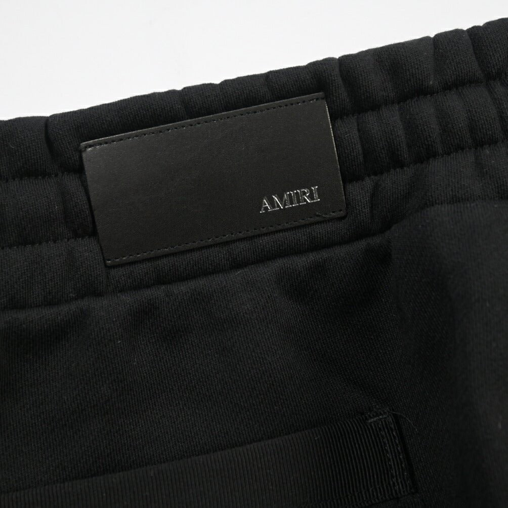 26 - 27AW AMIRI “MA CORE LOGO SHORT” コットン100% スウェットロゴショーツ ブラック S | GUARDAROBA MILANO OFFICIAL STORE