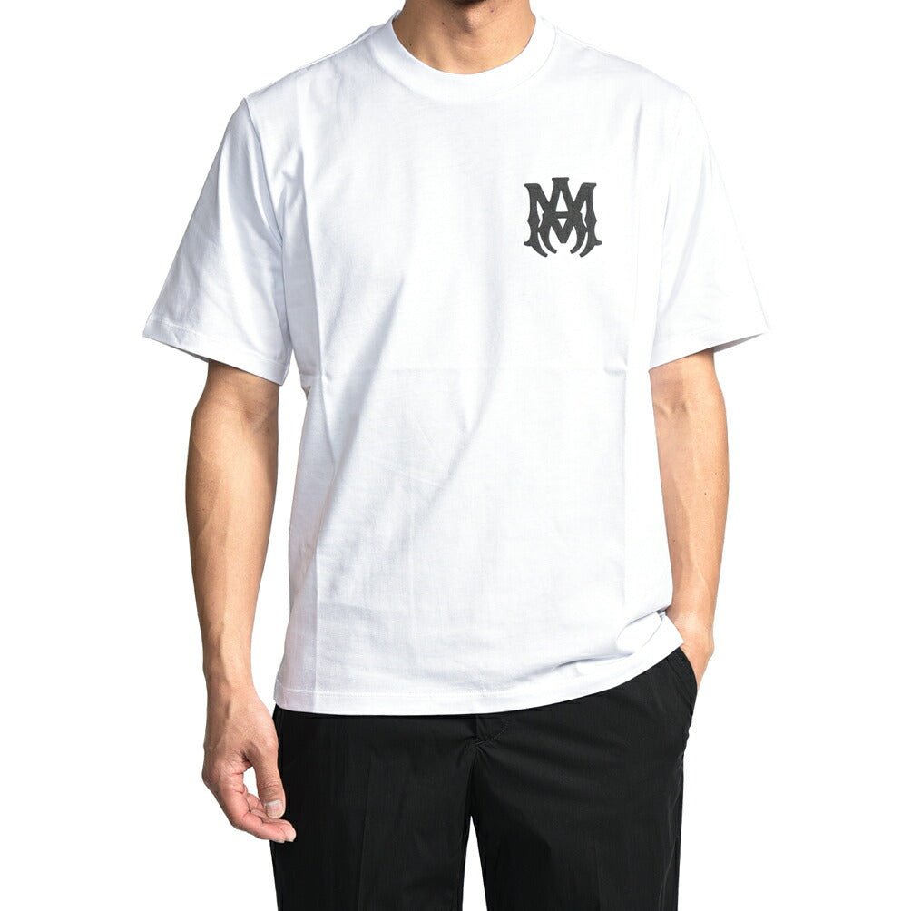 26 - 27AW AMIRI “MA CORE LOGO TEE” コットン100% 半袖ロゴTシャツ ホワイト S | GUARDAROBA MILANO OFFICIAL STORE