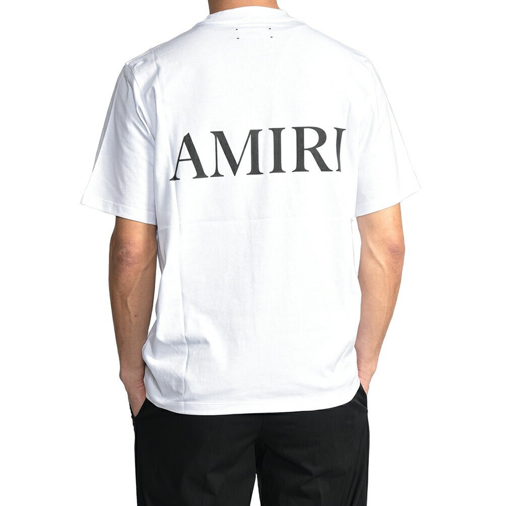 26 - 27AW AMIRI “MA CORE LOGO TEE” コットン100% 半袖ロゴTシャツ ホワイト S | GUARDAROBA MILANO OFFICIAL STORE