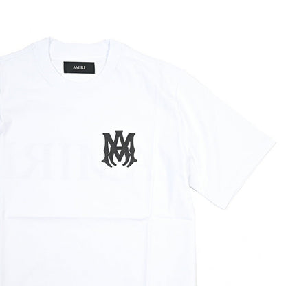 26 - 27AW AMIRI “MA CORE LOGO TEE” コットン100% 半袖ロゴTシャツ ホワイト S | GUARDAROBA MILANO OFFICIAL STORE