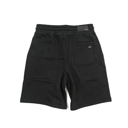 26 - 27AW AMIRI “RELAXED PULL ON SWEATSHORT” コットン100% スウェットロゴショーツ ブラック S | GUARDAROBA MILANO OFFICIAL STORE