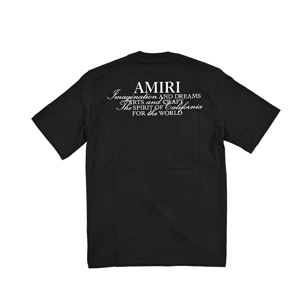 AMIRI アミリ / SPIRIT TEE コットン100% 半袖ロゴTシャツ / メンズ